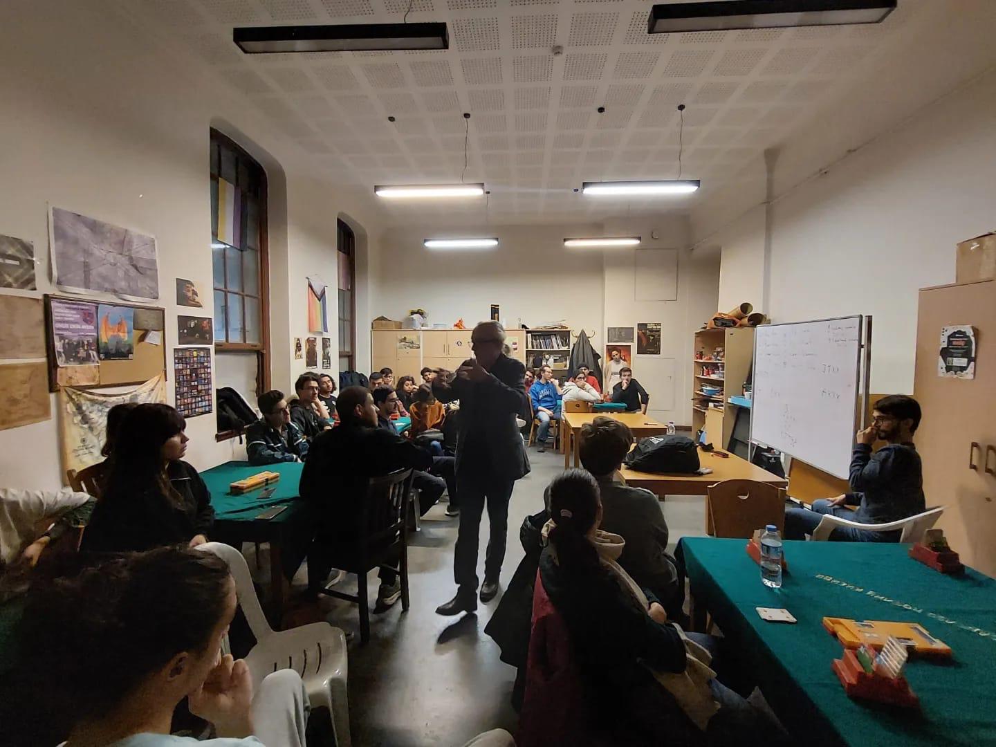 Briç eğitimimizden bir kare